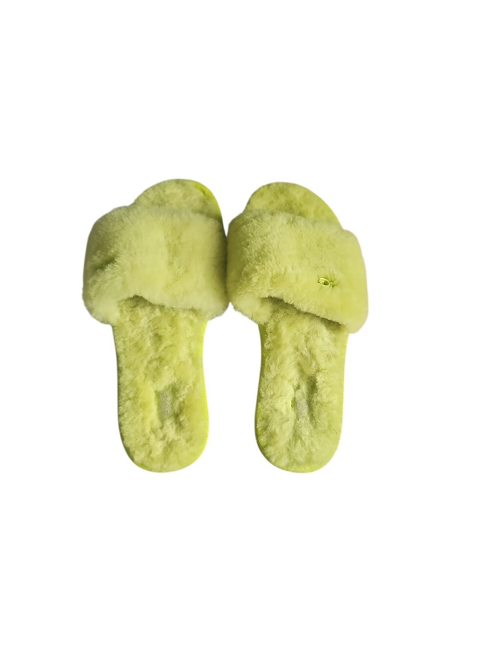 UGG Cozette Slide Slipper Electric Lime Size: 5